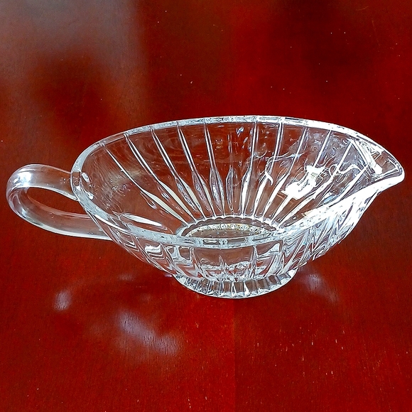 Mikasa Crystal Parklane Gravy Boat - Picture 2 of 5